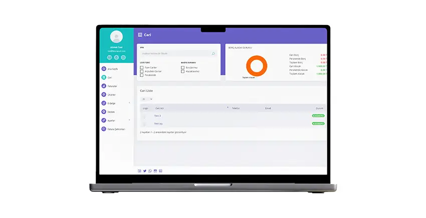 Faturaport v1 web ekran 3